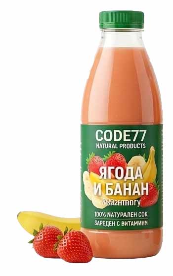 Ягода и банан